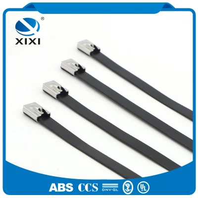 Plastic PVC Coated Ss Stainless Steel Cable Ties 316 Stainless Steel Cable